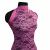 Кружевное полотно стрейч XD-WINE, 100 гр/м2, шир.150см, цвет розовый - купить в Бийске. Цена 1 851.10 руб.