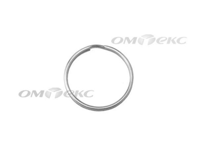 Кольцо металлическое d-20 мм, цв.-никель - купить в Бийске. Цена: 3.19 руб.