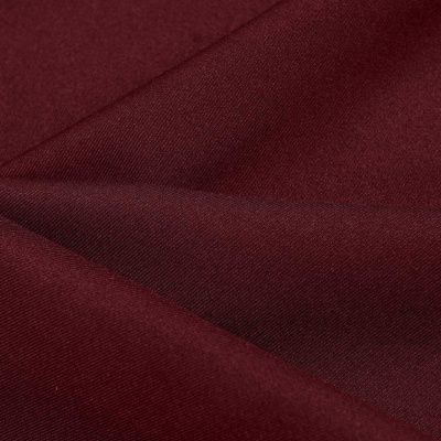 Ткань костюмная 21010 2021, 225 гр/м2, шир.150см, цвет бордовый - купить в Бийске. Цена 390.73 руб.