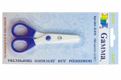 Ножницы G-510 детские 123 мм - купить в Бийске. Цена: 137.45 руб.