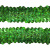 Тесьма с пайетками D4, шир. 30 мм/уп. 25+/-1 м, цвет зелёный - купить в Бийске. Цена: 1 087.39 руб.