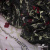 Сетка с вышивкой "Мадрид" 135 г/м2, 100% нейлон, ширина 130 см, Цвет 4/Черный - купить в Бийске. Цена 980 руб.