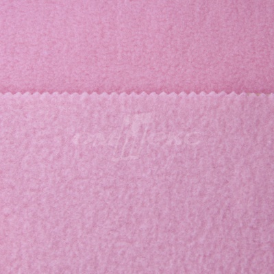 Флис окрашенный 15-2215, 250 гр/м2, шир.150 см, цвет светло-розовый - купить в Бийске. Цена 580.31 руб.