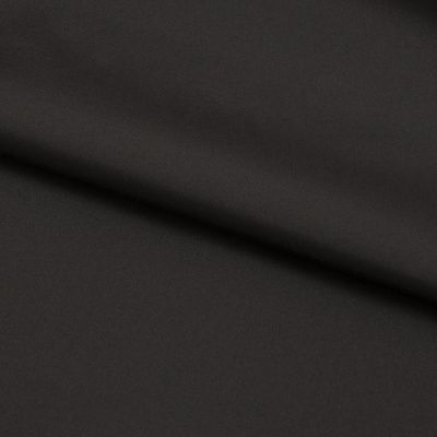 Курточная ткань Дюэл Middle (дюспо), WR PU Milky, Black/Чёрный 80г/м2, шир. 150 см - купить в Бийске. Цена 123.45 руб.