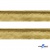 Кант атласный 136, шир. 12 мм (в упак. 65,8 м), цвет золото - купить в Бийске. Цена: 433.08 руб.
