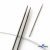 Спицы для вязания металлические d-2.5 мм круговые на тросике 53 см - купить в Бийске. Цена: 53.90 руб.