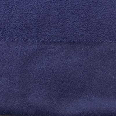 Флис DTY 19-3920, 180 г/м2, шир. 150 см, цвет т.синий - купить в Бийске. Цена 646.04 руб.
