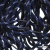 Шнурки #107-19, круглые 130 см, двухцветные цв.тём.синий/белый - купить в Бийске. Цена: 22.14 руб.