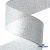 Лента металлизированная "ОмТекс", 50 мм/уп.22,8+/-0,5м, цв.- серебро - купить в Бийске. Цена: 149.71 руб.