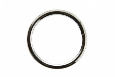 Кольцо металлическое d-3 х 32 мм, цв.-никель - купить в Бийске. Цена: 3.92 руб.