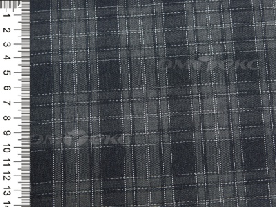 Ткань костюмная клетка 25235 2003, 185 гр/м2, шир.150см, цвет серый/сер - купить в Бийске. Цена 
