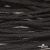 Шнур плетеный d-6 мм круглый, 70% хлопок 30% полиэстер, уп.90+/-1 м, цв.1078-черный - купить в Бийске. Цена: 588 руб.