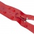 Молния водонепроницаемая PVC Т-7, 90 см, разъемная, цвет (820) красный - купить в Бийске. Цена: 61.18 руб.