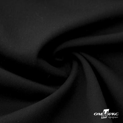 Ткань костюмная "Эльза" 80% P, 16% R, 4% S, 160 г/м2, шир.150 см, цв-черный #1 - купить в Бийске. Цена 332.71 руб.