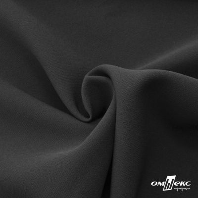 Ткань костюмная "Элис", 92%P 8%S, 200 (+/-10) г/м2 ш.150 см, цв-черный  - купить в Бийске. Цена 300.20 руб.