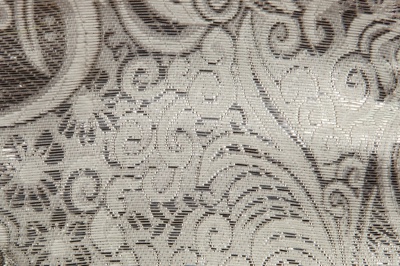 Ткань костюмная жаккард №10, 140 гр/м2, шир.150см, цвет св.серебро - купить в Бийске. Цена 383.29 руб.