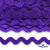 Тесьма вьюнчик 0381-0050, 5 мм/упак.33+/-1м, цвет 9530-фиолетовый - купить в Бийске. Цена: 107.26 руб.