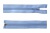 Спиральная молния Т5 351, 75 см, автомат, цвет св.голубой - купить в Бийске. Цена: 16.28 руб.