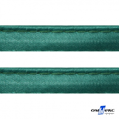 Кант атласный 140, шир. 12 мм (в упак. 65,8 м), цвет т.зелёный - купить в Бийске. Цена: 237.16 руб.