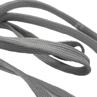 Шнурки т.5 80 см серый - купить в Бийске. Цена: 16.76 руб.