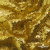 Сетка с пайетками, 188 гр/м2, шир.140см, цвет жёлтое золото - купить в Бийске. Цена 505.15 руб.