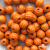 0309-Бусины деревянные "ОмТекс", 16 мм, упак.50+/-3шт, цв.003-оранжевый - купить в Бийске. Цена: 62.22 руб.