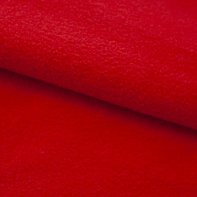 Флис DTY 18-1763, 180 г/м2, шир. 150 см, цвет красный - купить в Бийске. Цена 646.04 руб.