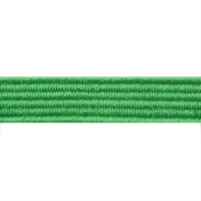 Резиновые нити с текстильным покрытием, шир. 6 мм ( упак.30 м/уп), цв.- 106-трава - купить в Бийске. Цена: 155.22 руб.