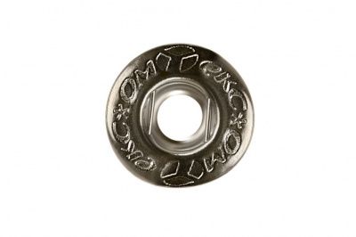 Кнопка металлическая "Альфа" с пружиной, 15 мм (уп. 720+/-20 шт), цвет никель - купить в Бийске. Цена: 1 466.73 руб.