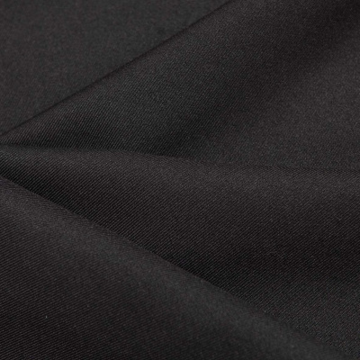 Ткань костюмная 21010 2044, 225 гр/м2, шир.150см, цвет черный - купить в Бийске. Цена 394.71 руб.