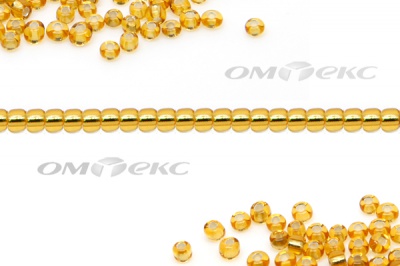 Бисер (SL) 11/0 ( упак.100 гр) цв.22 - золото - купить в Бийске. Цена: 53.34 руб.