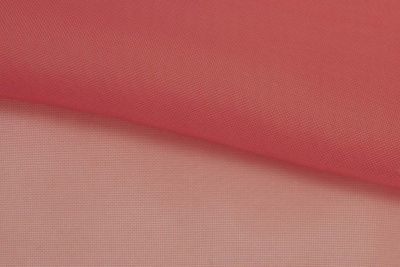 Портьерный капрон 15-1621, 47 гр/м2, шир.300см, цвет т.розовый - купить в Бийске. Цена 138.67 руб.