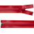Молния водонепроницаемая PVC Т-7, 60 см, разъемная, цвет (820) красный - купить в Бийске. Цена: 49.39 руб.