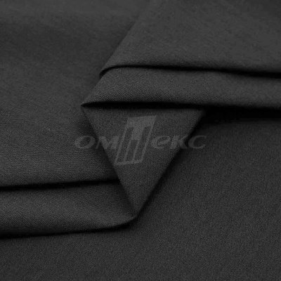 Сорочечная ткань "Ассет", 120 гр/м2, шир.150см, цвет чёрный - купить в Бийске. Цена 251.41 руб.