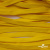 Шнур плетеный (плоский) d-12 мм, (уп.90+/-1м), 100% полиэстер, цв.269 - жёлтый - купить в Бийске. Цена: 8.62 руб.