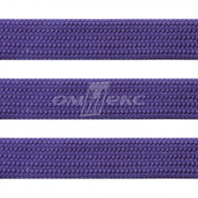 Шнур 15мм плоский (100+/-1м) №10 фиолетовый - купить в Бийске. Цена: 10.21 руб.