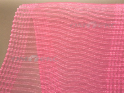 Лента капроновая "Гофре", шир. 110 мм/уп. 50 м, цвет розовый - купить в Бийске. Цена: 35.60 руб.