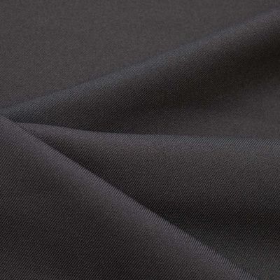 Ткань костюмная 21010 2186, 225 гр/м2, шир.150см, цвет т.серый - купить в Бийске. Цена 394.71 руб.