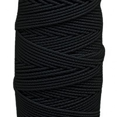 Нитка - резинка Спандекс 25 м (уп-10шт)-чёрные - купить в Бийске. Цена: 36.02 руб.