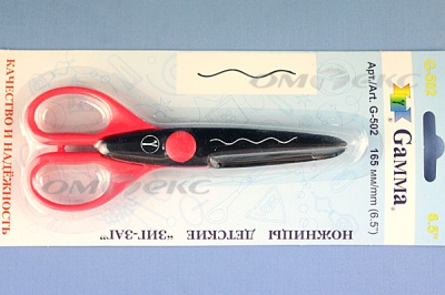 Ножницы G-502 детские 165 мм - купить в Бийске. Цена: 292.21 руб.