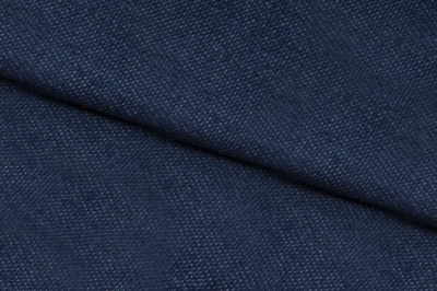 Ткань джинсовая №96, 160 гр/м2, шир.148см, цвет синий - купить в Бийске. Цена 350.42 руб.