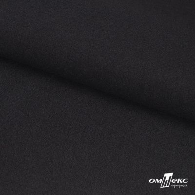 Трикотажное полотно "Монне" 100% полиэстр, 152см, 350 г/м2, чёрный, м - купить в Бийске. Цена 385 руб.