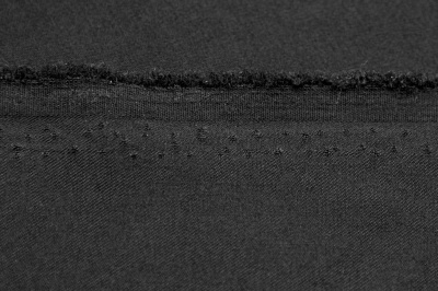 Костюмная ткань с вискозой "Флоренция", 195 гр/м2, шир.150см, цвет чёрный - купить в Бийске. Цена 507.37 руб.