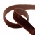 Лента бархатная нейлон, шир.12 мм, (упак. 45,7м), цв.120-шоколад - купить в Бийске. Цена: 396 руб.