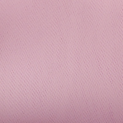 Фатин матовый 16-12, 12 гр/м2, шир.300см, цвет нежно-розовый - купить в Бийске. Цена 96.31 руб.