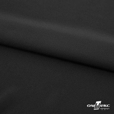 Плательная ткань "Невада", 120 гр/м2, шир.150 см, цвет чёрный - купить в Бийске. Цена 254.22 руб.