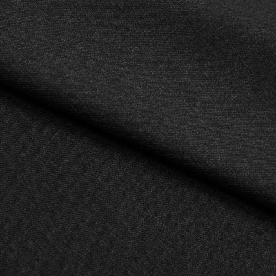 Ткань костюмная 22476 2002, 181 гр/м2, шир.150см, цвет чёрный - купить в Бийске. Цена 350.98 руб.