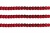 Пайетки "ОмТекс" на нитях, SILVER-BASE, 6 мм С / упак.73+/-1м, цв. 3 - красный - купить в Бийске. Цена: 468.37 руб.
