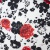 Плательная ткань "Фламенко" 22.1, 80 гр/м2, шир.150 см, принт растительный - купить в Бийске. Цена 239.03 руб.