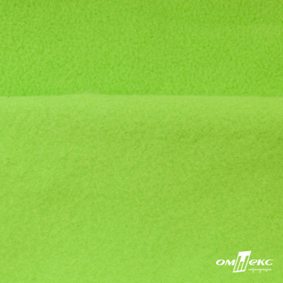 Флис DTY 15-0146, 240 г/м2, шир. 150 см, цвет зеленая свежесть - купить в Бийске. Цена 640.46 руб.